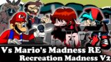 FNF | Vs Mario's Madness v2 (RECREATION) | Mods/Hard/Gameplay|