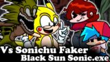 FNF | Vs Sonichu Faker – (Black Sun) (Cover) | Mods/Hard/FC |