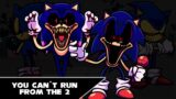 FNF – You Can't Run From The 2 / Sonic No Effect and Faker Sonic (Mario/SonicEXE)