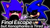Final Escape but Xenophanes is Tired – Furscorns Remix | Friday Night Funkin'