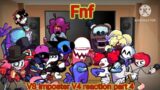 Fnf react to VS Imposter V4 mod part 4! (Gacha club)