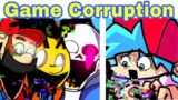 Friday Night Funkin’ Game Corruption | VS Pibby Sans, Mario, & Pacman (FNF Mod)