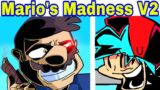 Friday Night Funkin’ Mario Madness V2 | VS Dictator Mario (FNF Mod)