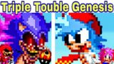 Friday Night Funkin’ Triple Genesis | Sonic.EXE Genesis | Triple Trouble 8Bit Cover (FNF Mod)