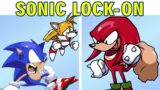 Friday Night Funkin VS Sonic LOCK-ON x Knuckles & Michael Jackson (FNF MOD HARD)