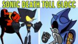 Friday Night Funkin VS Sonic.EXE Death Toll x Glocc Version Playable x Metal Sonic (FNF MOD HARD)