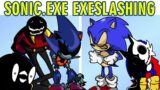 Friday Night Funkin VS Sonic.EXE EXESLASHING x Full Week (FNF MOD HARD)
