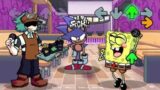 Friday Night Funkin' – Aside Garcello vs SpongeBob (Animation Mods)