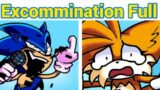 Friday Night Funkin' Excommination DEMO Full | (Sonic.EXE/Lord X) (FNF Mod)