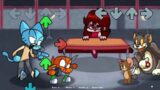 Friday Night Funkin' – Gumball & Darwin VS Tom & Jerry (Animation Mods)