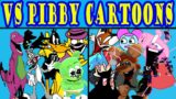 Friday Night Funkin' New VS Vs Pibby Cartoons (Official) | Pibby x FNF Mod