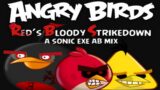 Friday Night Funkin' – Red's Bloody Strike Down (Vs Sonic.EXE But Angry Birds) FNF MODS