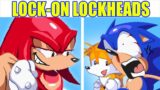 Friday Night Funkin' Sonic & Tails VS Knuckles (FNF Mod/Sonic LOCK-ON | FNF Mod/Sonic 3 & Knuckles)