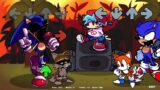 Friday Night Funkin' – Tails & Sonic Vs. Tails.exe & Sonic.exe (Animation Mods)