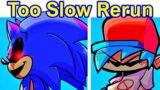 Friday Night Funkin' – Too Slow Rerun Remastered  & Sonic.Exe Zero  (FNF/Mod/Hard) (Gaming Xmr79)