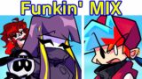 Friday Night Funkin' VS Funkin MIX FULL WEEK 1-2 | DEMO (FNF MOD/HARD) (Lila/Skid/Pump)