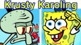 Friday Night Funkin' VS Krusty Karoling | SpongeBob SquarePants, Mr. Krabs & Squidward (FNF Mod)