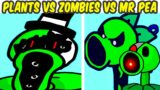 Friday Night Funkin' VS MR Pea VS Plants VS Zombies (FNF MOD/HARD) | Vs Mr.Pea