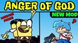 Friday Night Funkin' VS New Pibby Glitch Spongebob – Anger Of God | Pibby x FNF Mod