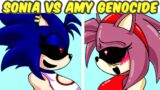 Friday Night Funkin' VS Sonia VS Amy Genocide VS Rings (Cookies Cover) | FNF MOD/Sonic