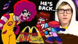 Friday night funkin vs Ronald McDonald is back… – FNF McMadness