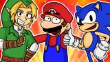 Funny Mario Crossover Animation Compilation – Zelda, Smash Bros, Sonic, Pokemon, Friday Night Funkin