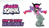 How to Draw FNF Henchmen – Drawing FNF (Friday Night Funkin')
