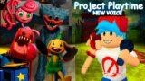 Project Playtime Swaps Rainbow Friends but | Friday Night Funkin Mod Roblox