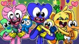 Rainbow Friends VS Poppy Playtime but BABIES! Friday Night Funkin Animation
