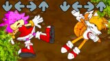 Sonic Friday Night Funkin' be like didn't SAVE Amy Rose & Tails – FNF