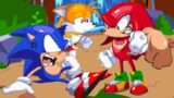 Sonic & Tails Vs Knuckles – Lock-On (Friday Night Funkin)