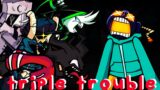 Triple Trouble But Tabi, A.G.O.T.I., Ruv, Radi And Whitty Sing It (FNF/COVER) +FLP