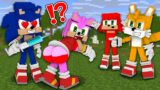 What inside this AMY ROSE Girl Door SONIC FNF – Funny Story in Minecraft Meme (Minecraft Animation)