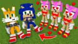 Zero Two Dodging and Sigma meme | FNF SONIC EXE vs AMY ROSE EXE vs TAILS EXE | Minecraft Animation