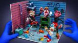 Zombie Mickey Mouse, Labrat Mickey (Horror Mod) with clay | Friday Night Funkin' Mods | Clay Art
