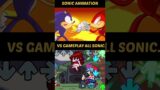 FNF Character Test x Gameplay VS Minecraft VS Animation Sonic.EXE of all Times CD and Tails #shorts