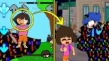 References in FNF Pibby Mods | Pibby Dora the Explorer | Learning with Pibby #4