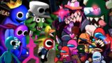 3D Rainbow Friends Vs Impostor V4 Sings It Friday Night Funkin Mod (Roblox) (Among Us)