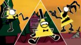 All Bill Cipher Phases – Friday Night Funkin' (Gravity Falls)