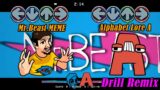 Alphabet Lore A x MrBeast Meme Sings Attack of the Killer Beast Song | FNF MrBeast Meme Drill Remix