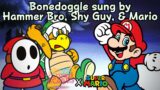 Bonedoggle but it's a Hammer Bro, Shy Guy, and Mario Cover (FNF Indie Cross X Super Mario)