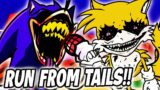 DON'T TALK TO TAILS.EXE… Friday Night Funkin' ReRun Scrapped Songs