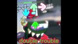 Double trouble but its edited (Vs Imposter V4 Friday night funkin Extras) #shorts #fnfmod