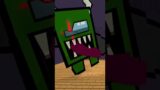 FNF Character Test x Gameplay VS Minecraft Animation VS Among US Green Impostor Fly Fast #shorts