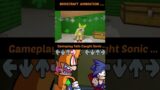 FNF Character Test x Gameplay VS Minecraft Animation VS Tails Caught Sonic – Good Ending #shorts