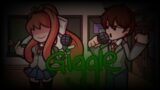 FNF Giggle But Monika And Mc Sing It (Version Ddto) | FNF Cover