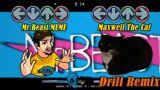 FNF Maxwell The Cat x MrBeast Meme Sings Attack of the Killer Beast | FNF MrBeast Meme Drill Remix
