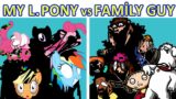 FNF Pibby My Little Pony Vs Pibby Family Guy | Darkness is Magic V1 | Pibby x FNF Mod