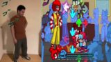 FNF VS Ronald McDonald Week | McMadness V1 In Real Life (FNF IRL)