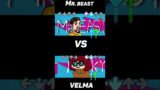 FNF Velma VS Mr Beast #fnf #fridaynightfunkin #shorts